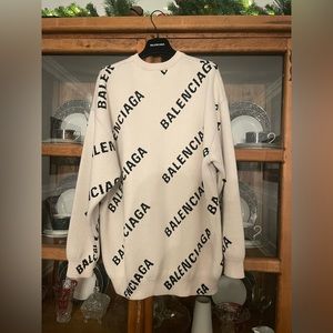 Selling my Balenciaga sweater. Worn twice. Excellent condition! Oversized!